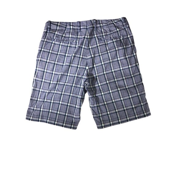 Tommy Bahama Men's Blue & White Summer Plaid Casual Shorts - Picture 2 of 8
